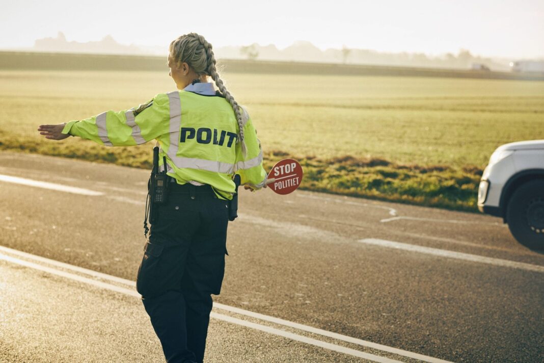 politi, kontrol, bøde